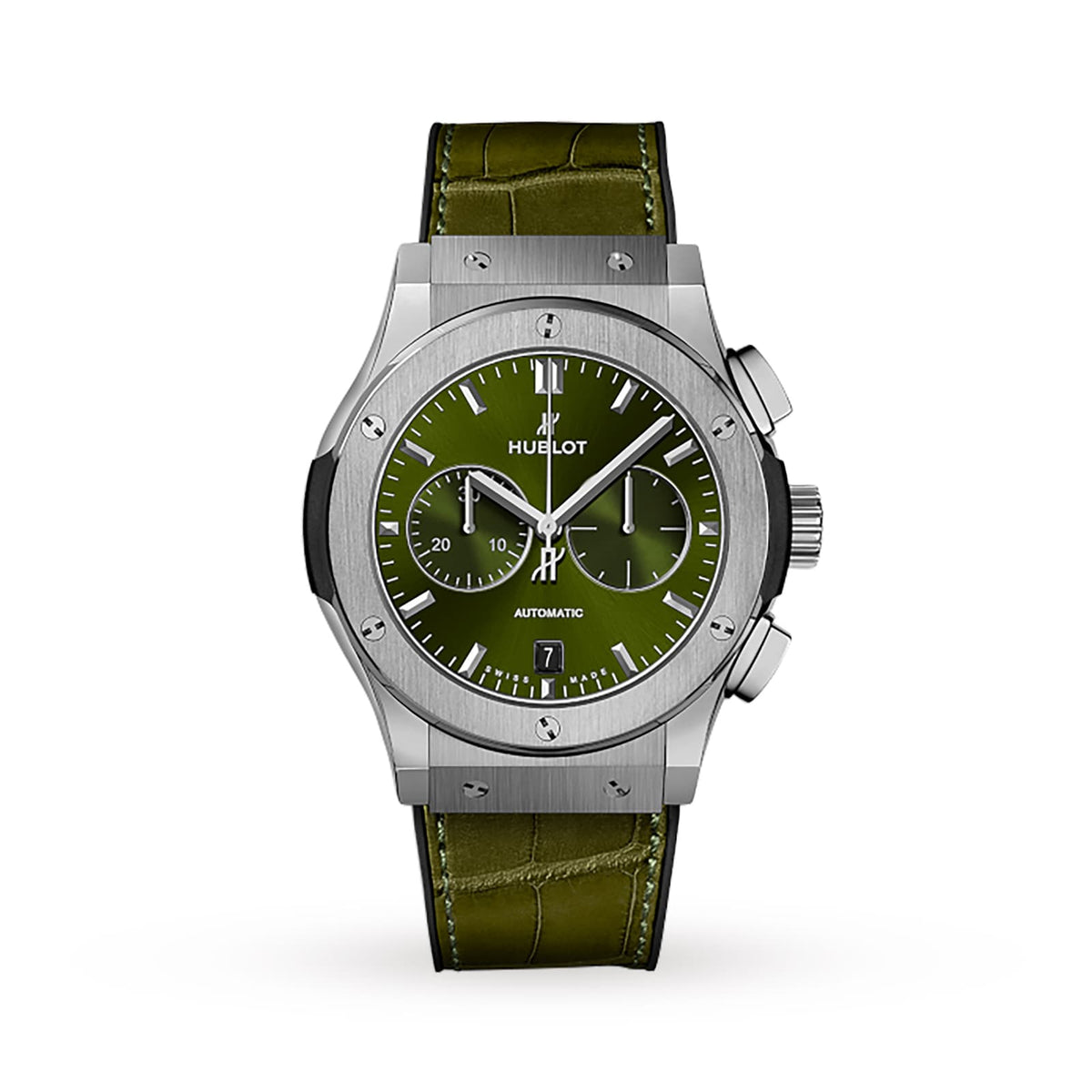 Hublot Classic Fusion Chronograph Titanium Green