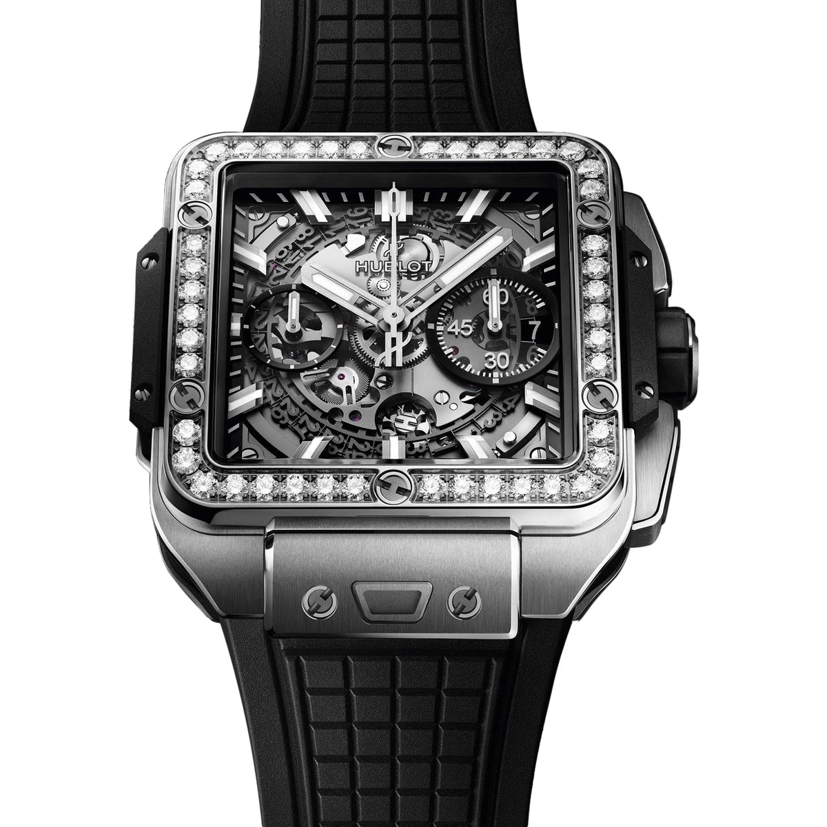 Hublot Square Bang Unico Titanium Diamonds