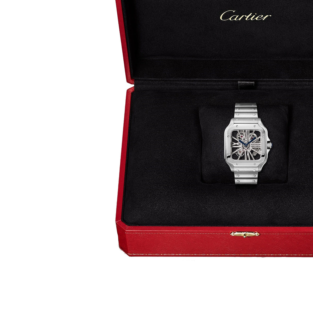 Cartier Santos de Cartier Skeleton Large Model