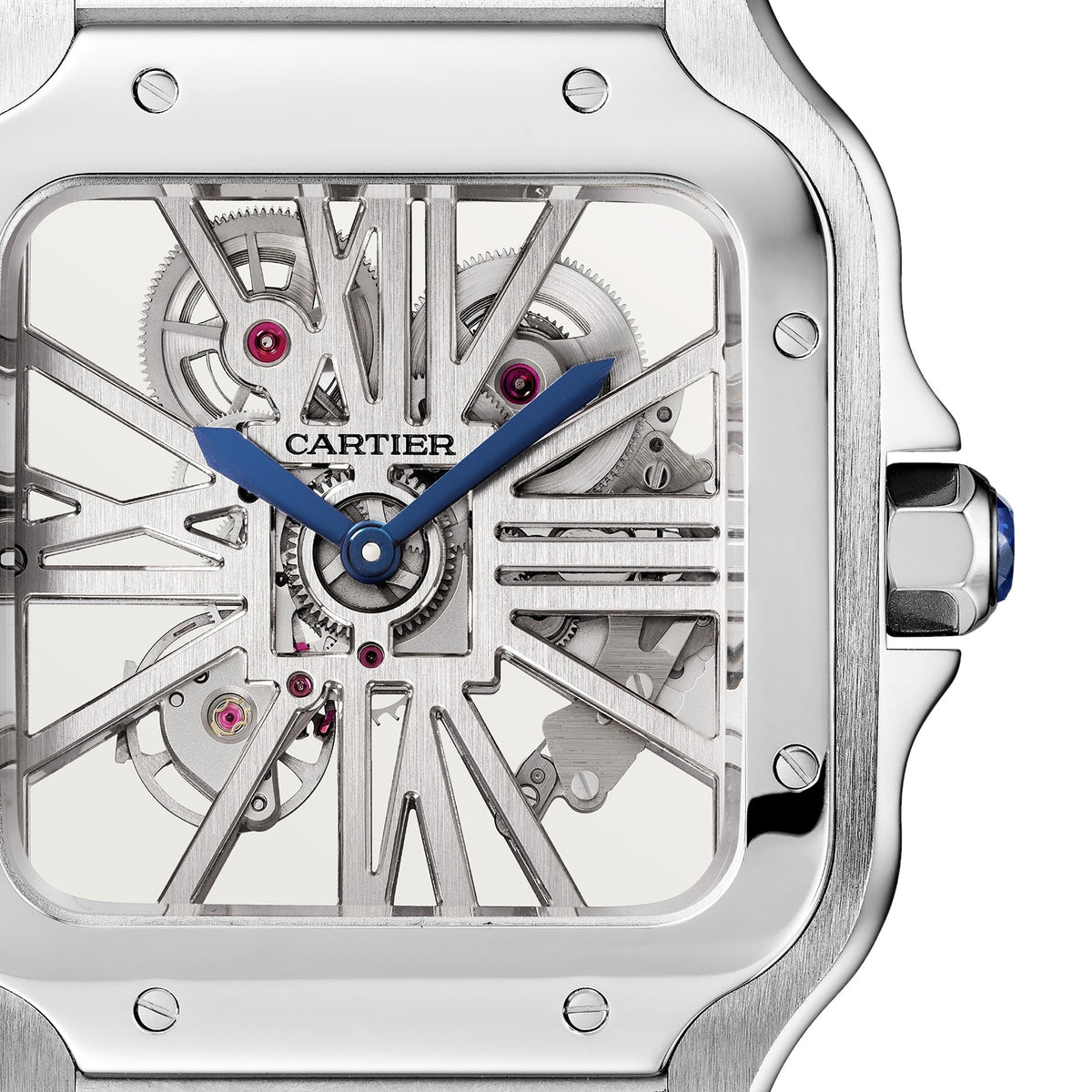 Cartier Santos de Cartier Skeleton Large Model
