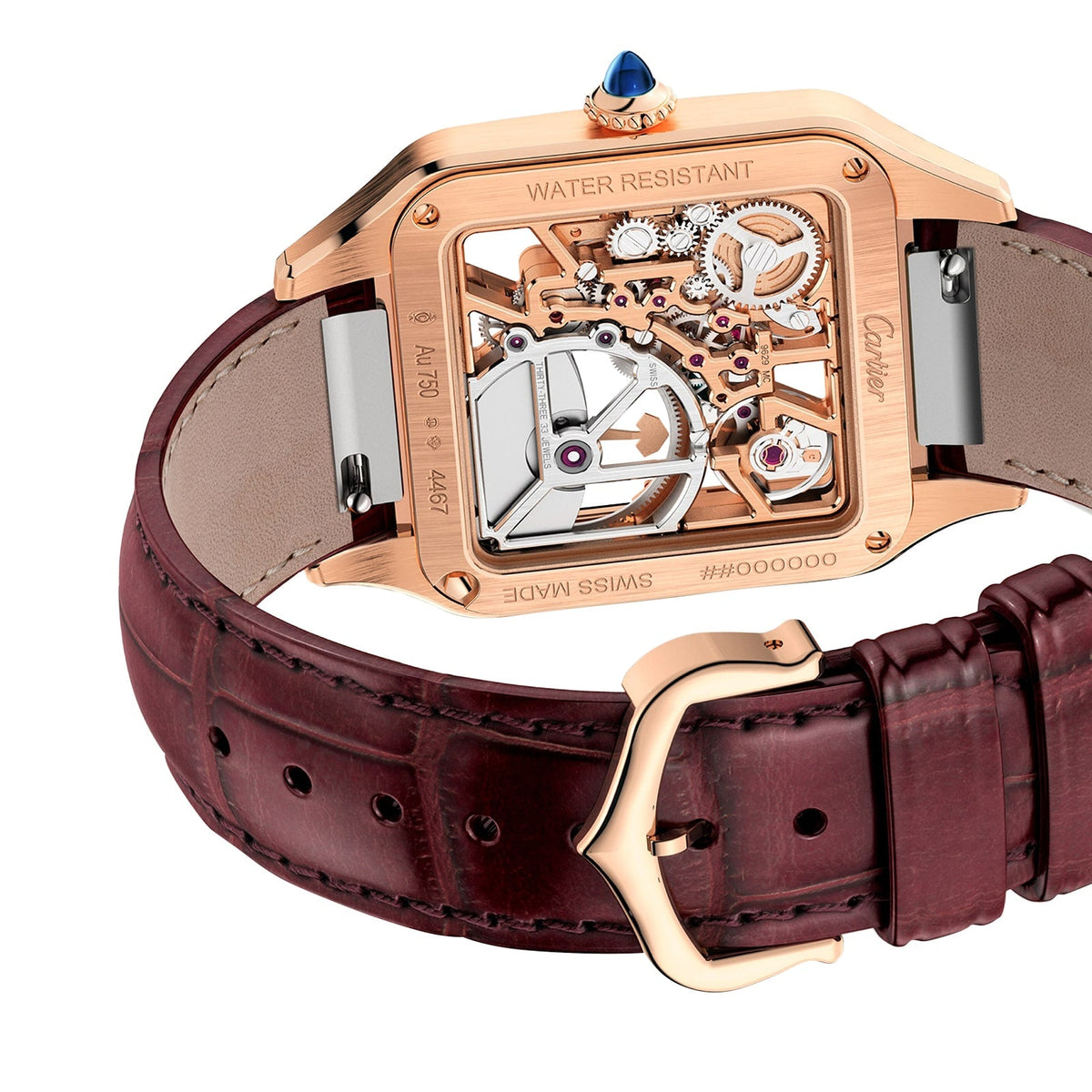 Cartier Santos-Dumont Skeleton with Micro-Rotor