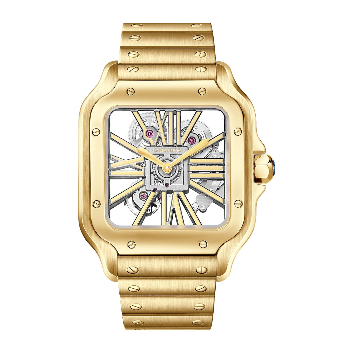 Cartier Santos de Cartier Skeleton