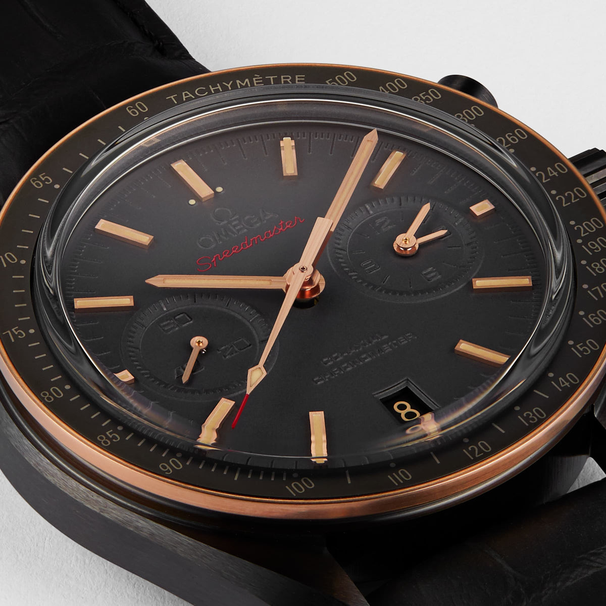 Omega Speedmaster Dark Side Of The Moon Sedna Black
