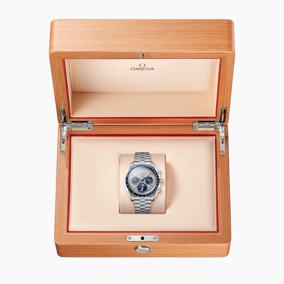 Omega Speedmaster Moonphase Meteorite