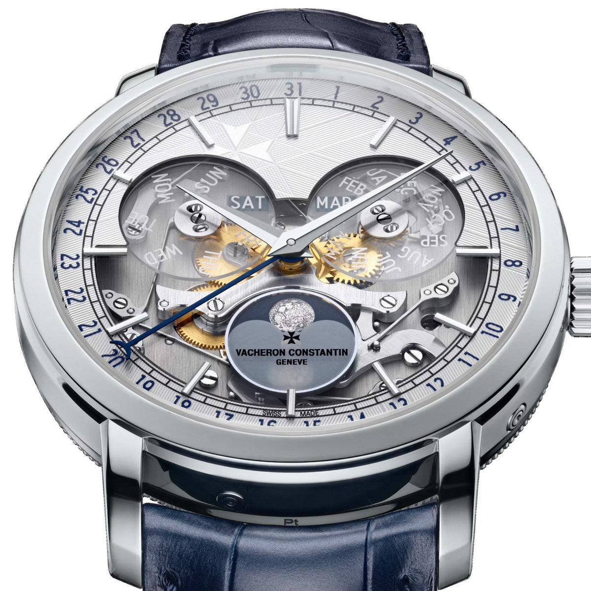 Vacheron Constantin Traditionnelle Complete Calendar Openface