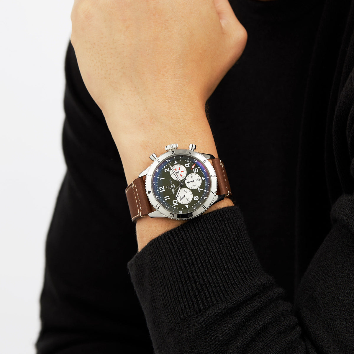 Breitling Super AVI B04 Chronograph GMT 46 Curtiss Warhawk
