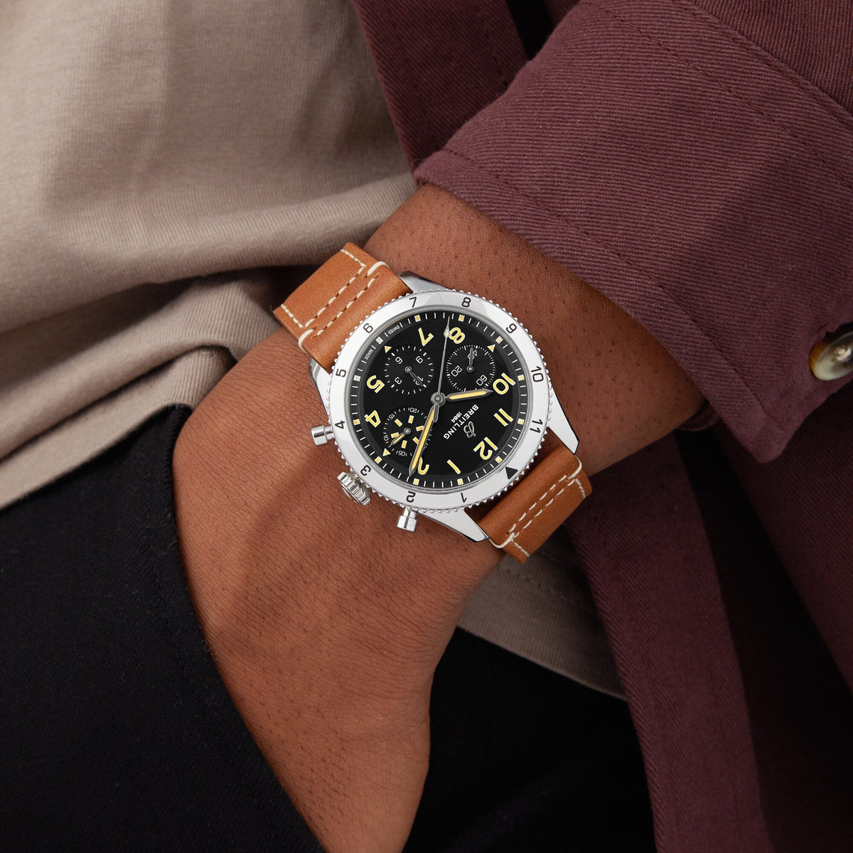 Breitling Classic AVI Chronograph 42 P-51 Mustang