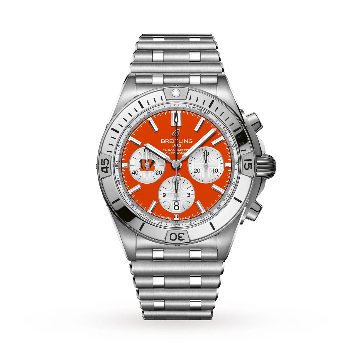 Breitling Chronomat B01 42 NFL Cincinnati Bengals Edition