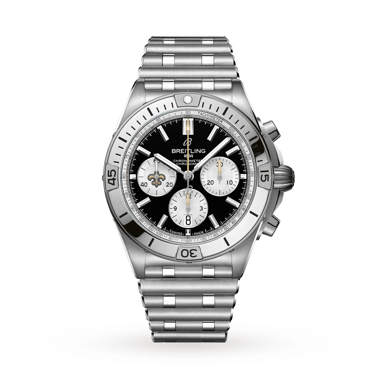 Breitling Chronomat B01 42 NFL New Orleans Saints Edition