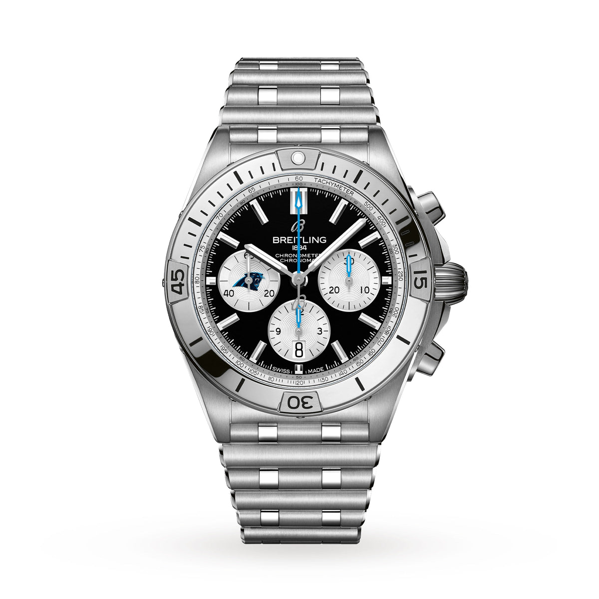 Breitling Chronomat B01 42 NFL Caroline Panthers Edition