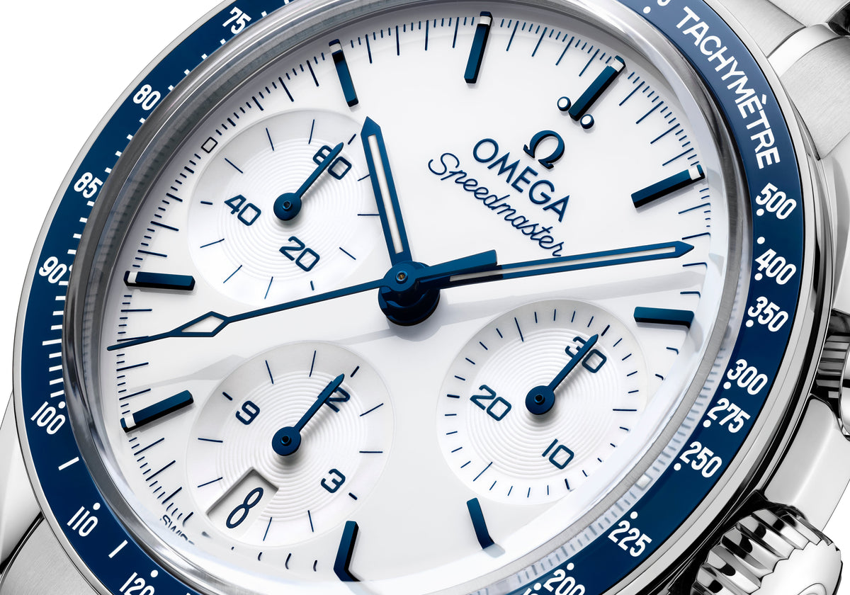 Omega Speedmaster 38 White