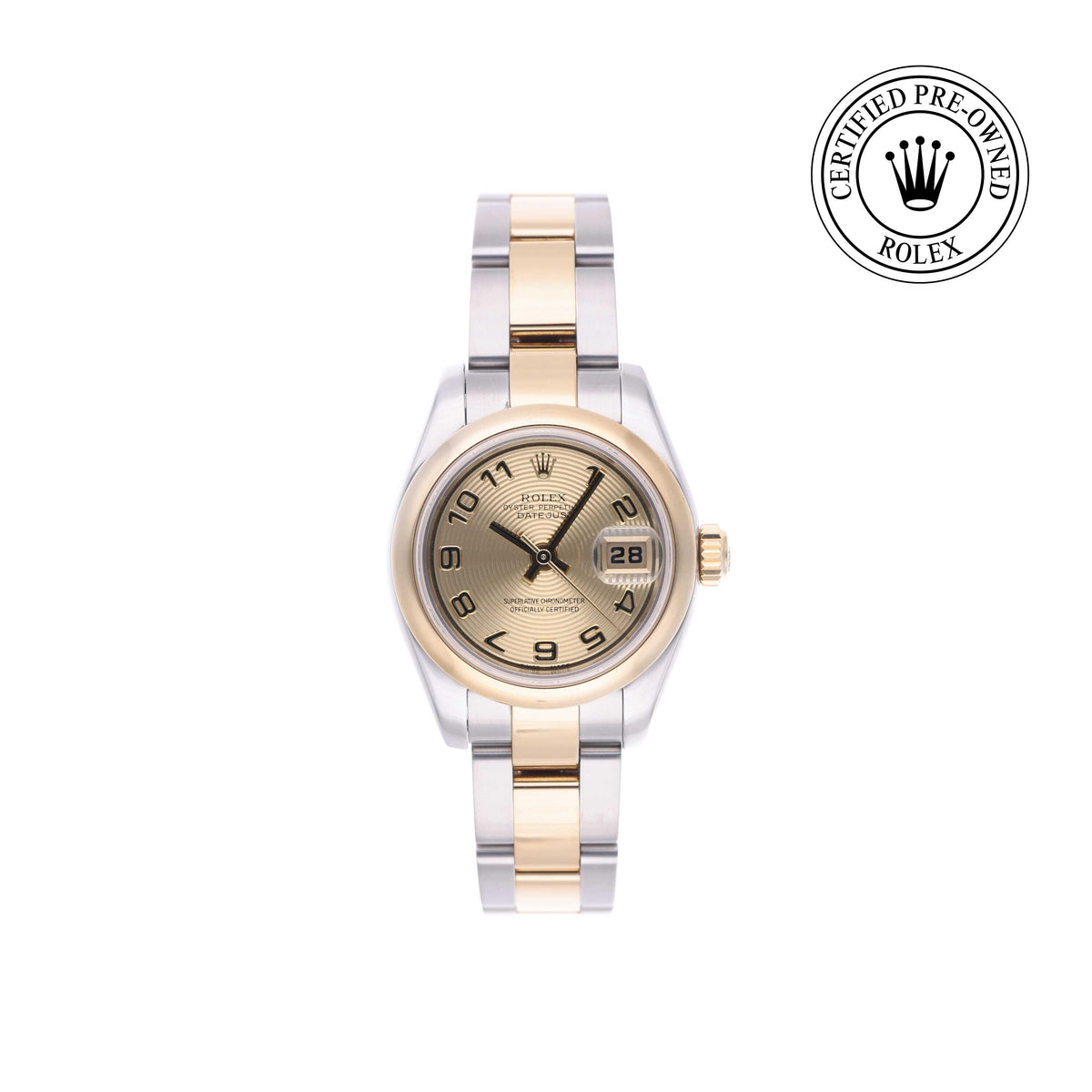 Rolex CPO DJ SS/18KY CHAMP CONCENTRIC DL SMBZ OYS