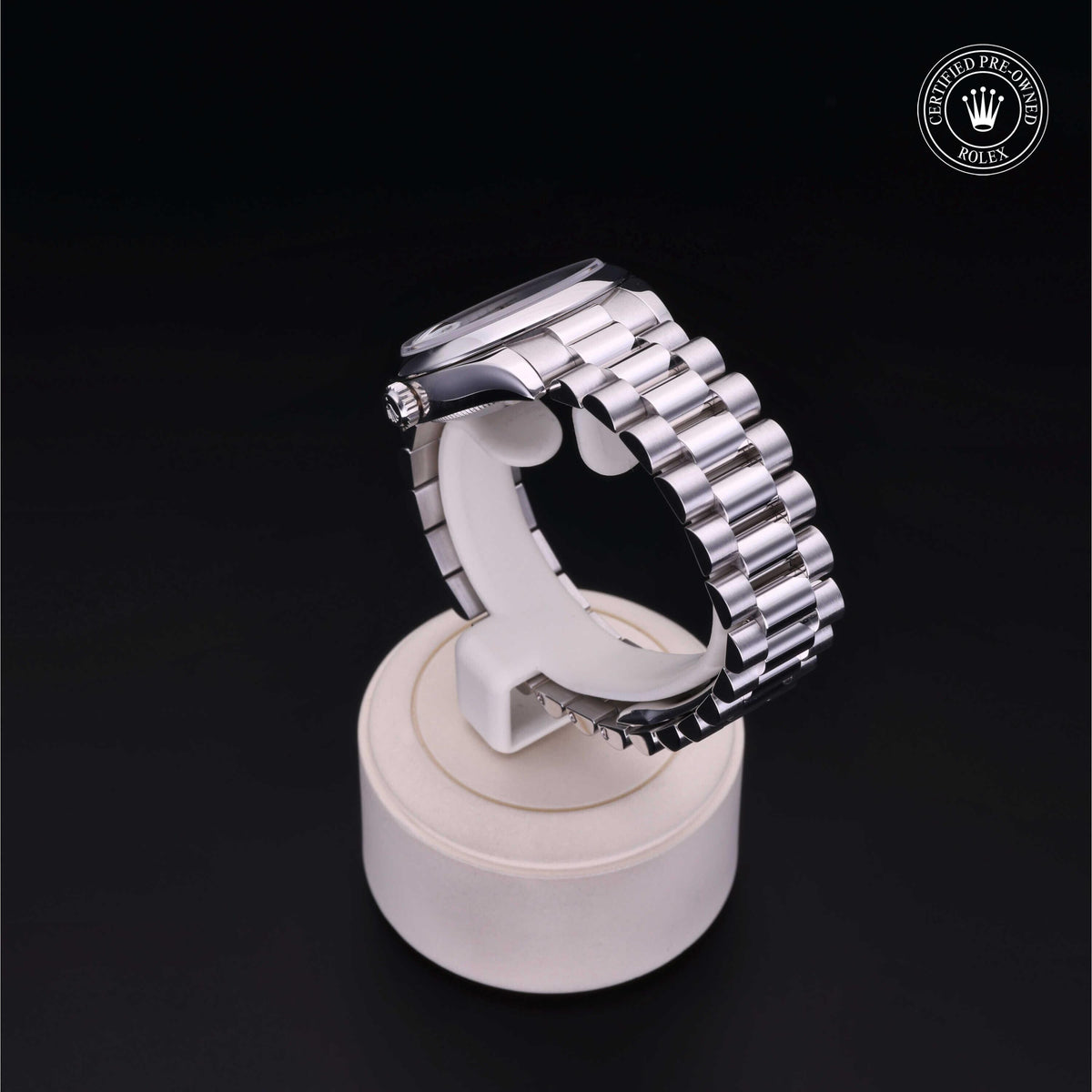 Rolex CPO DJ PLT ICE BLUE DL SMBZ PRES BRAC