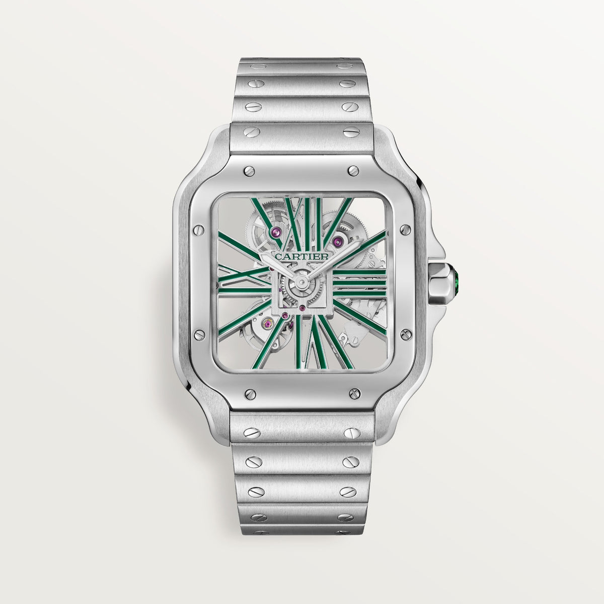 Cartier Santos de Cartier Skeleton Large Model