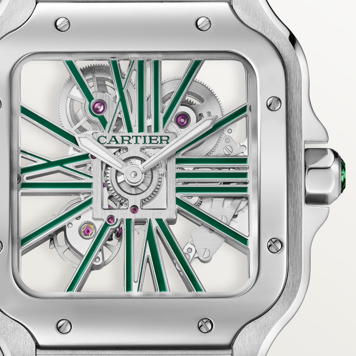 Cartier Santos de Cartier Skeleton Large Model
