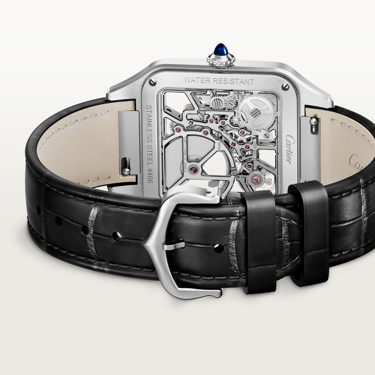 Cartier Santos-dumont Skeleton Equipped with A Micro-rotor Large Model