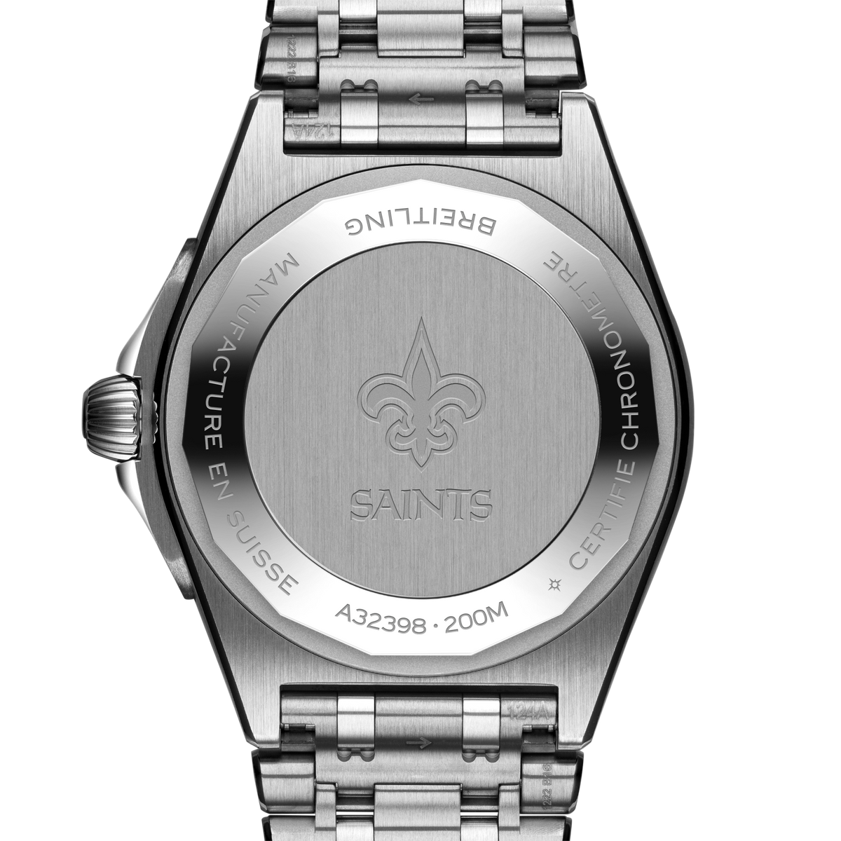 Breitling Chronomat GMT 40 New Orleans Saints Edition