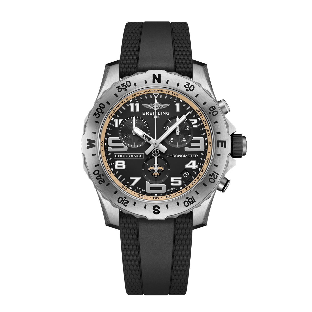 Breitling Endurance Pro 44 New Orleans Saints Edition