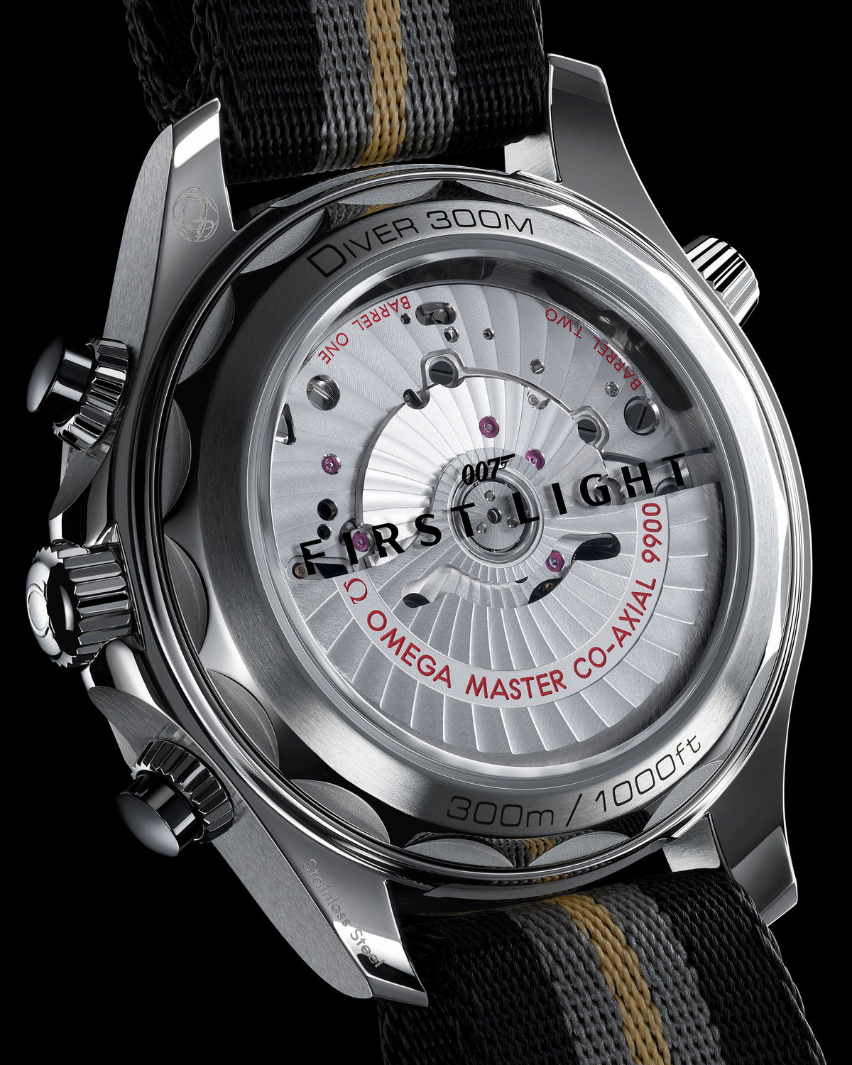 Omega Seamaster Diver 300M Chronograph 007 First Light