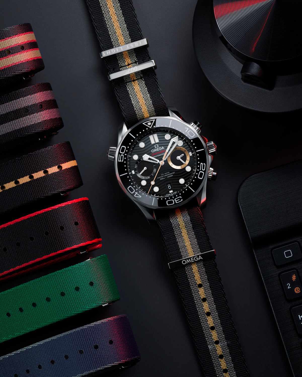Omega Seamaster Diver 300M Chronograph 007 First Light