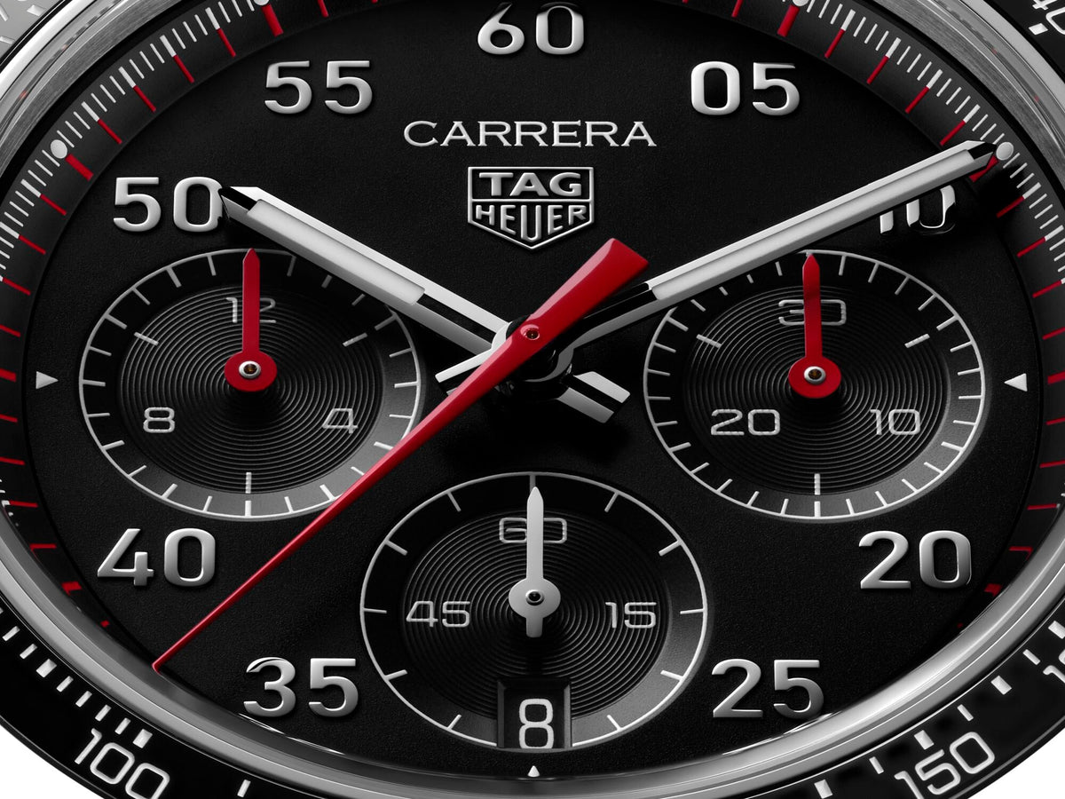 TAG Heuer Carrera Chronograph Sport Opalin Black