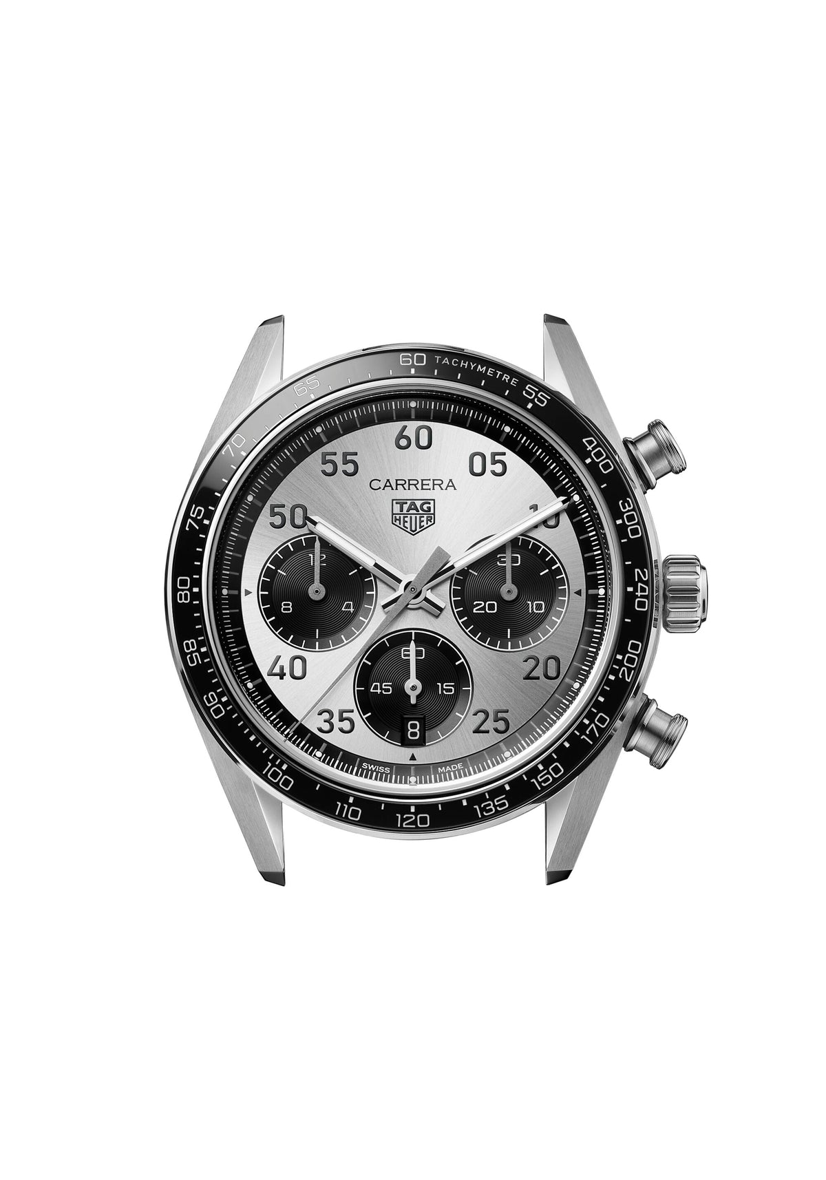 TAG Heuer Carrera Chronograph Sport Sunray Brushed Silver