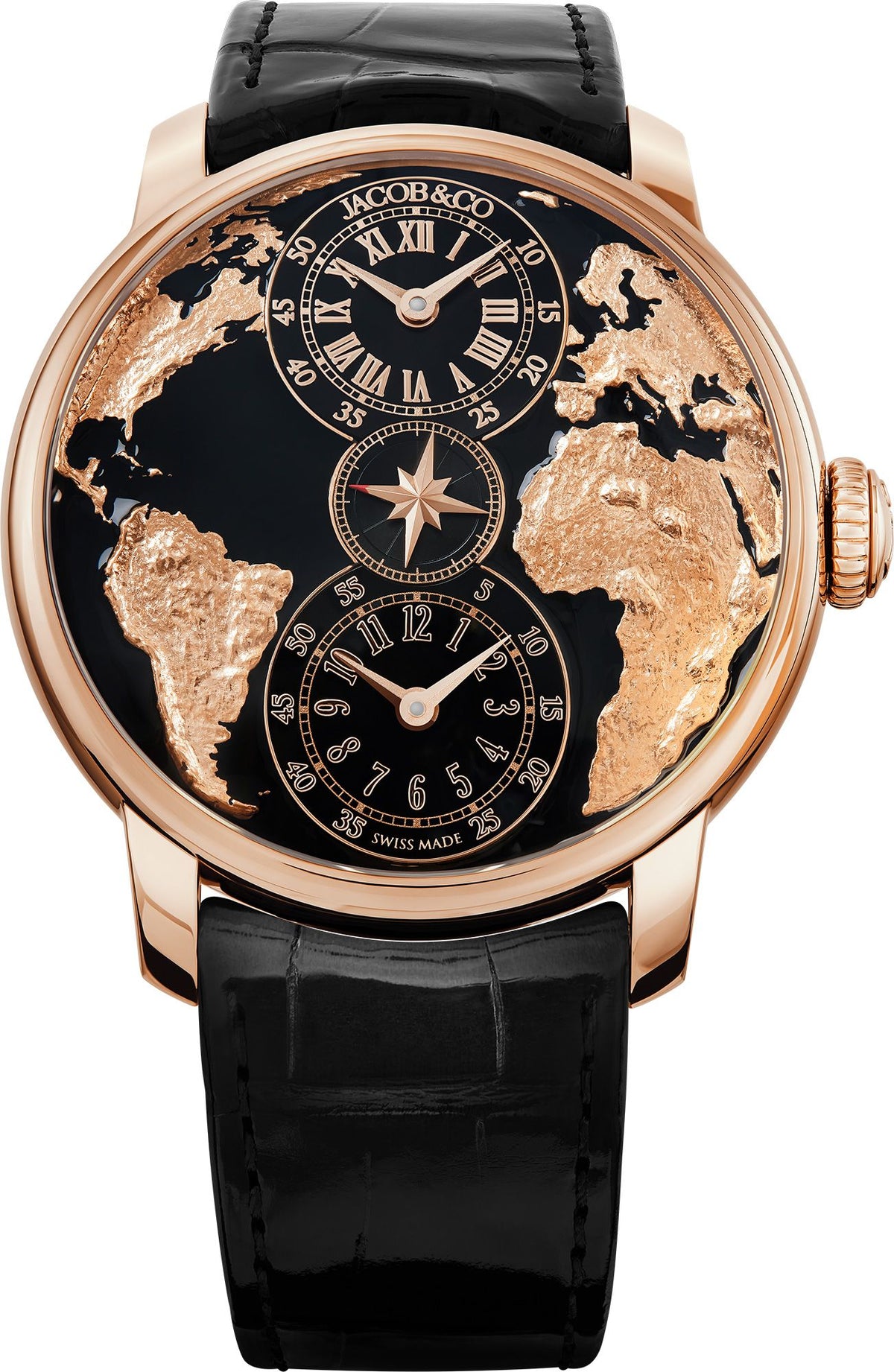 Jacob & Co The World Is Yours Dual Time Zone