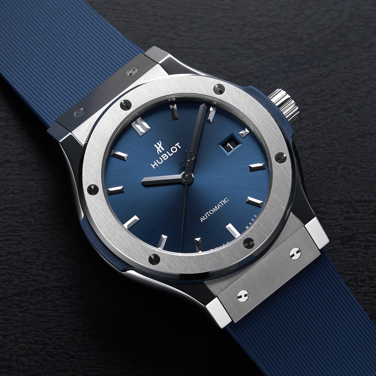 Hublot Classic Fusion Titanium Blue