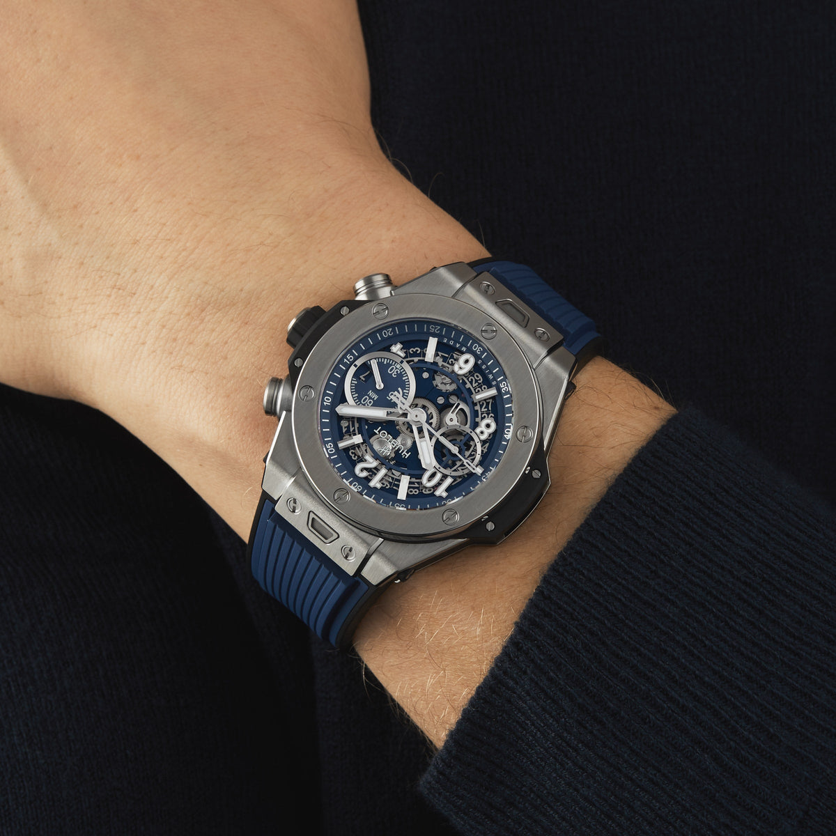 Hublot Big Bang Unico Titanium Blue