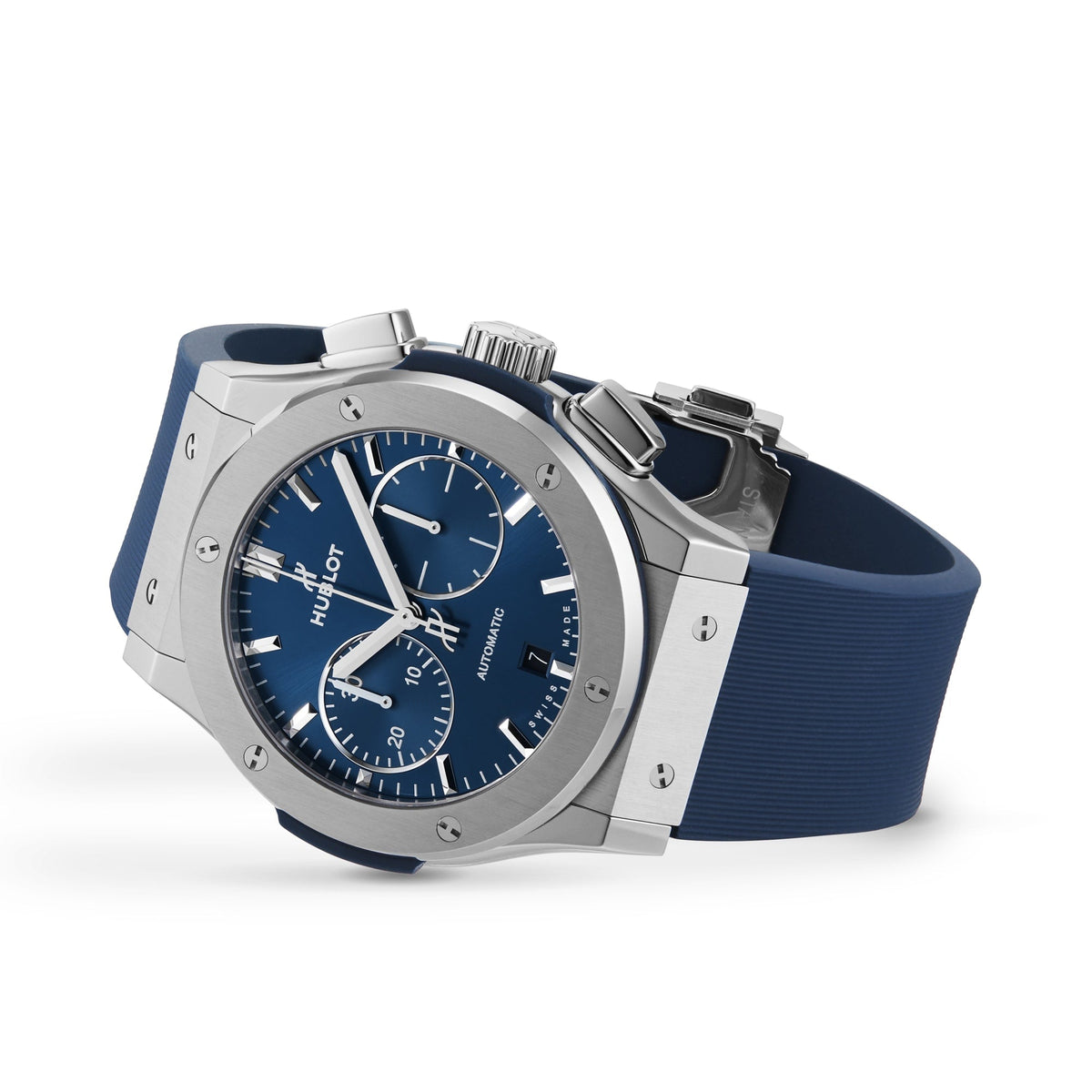Hublot Classic Fusion Chronograph Titanium Blue