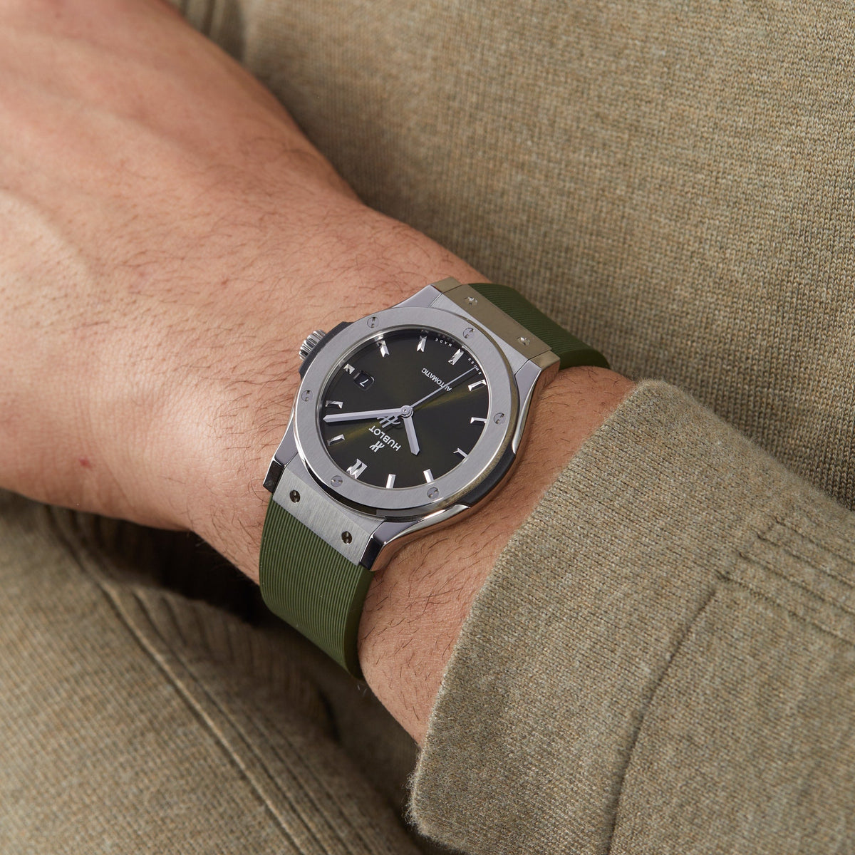 Hublot Classic Fusion Titanium Green