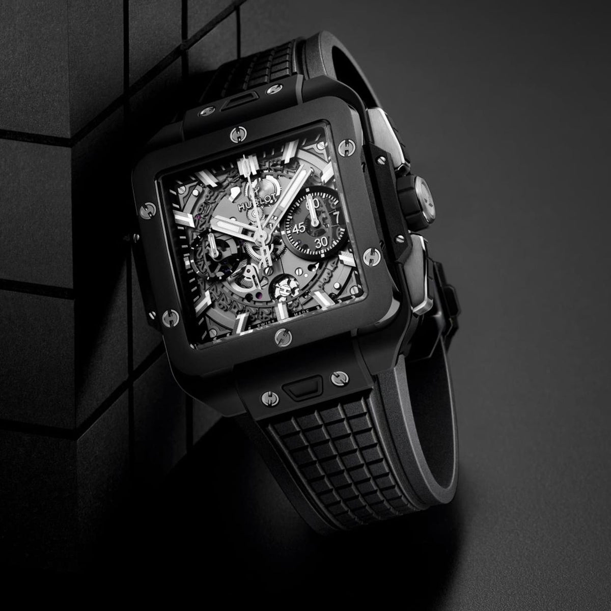 Hublot Square Bang Unico Black Magic