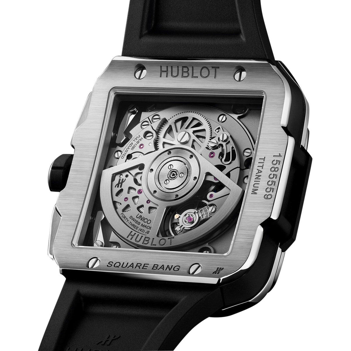 Hublot Square Bang Unico Titanium Diamonds