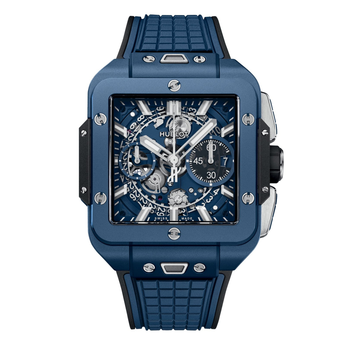 Hublot Square Bang Unico Blue Ceramic