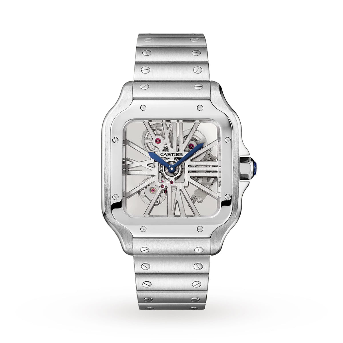 Cartier Santos de Cartier Skeleton Large Model