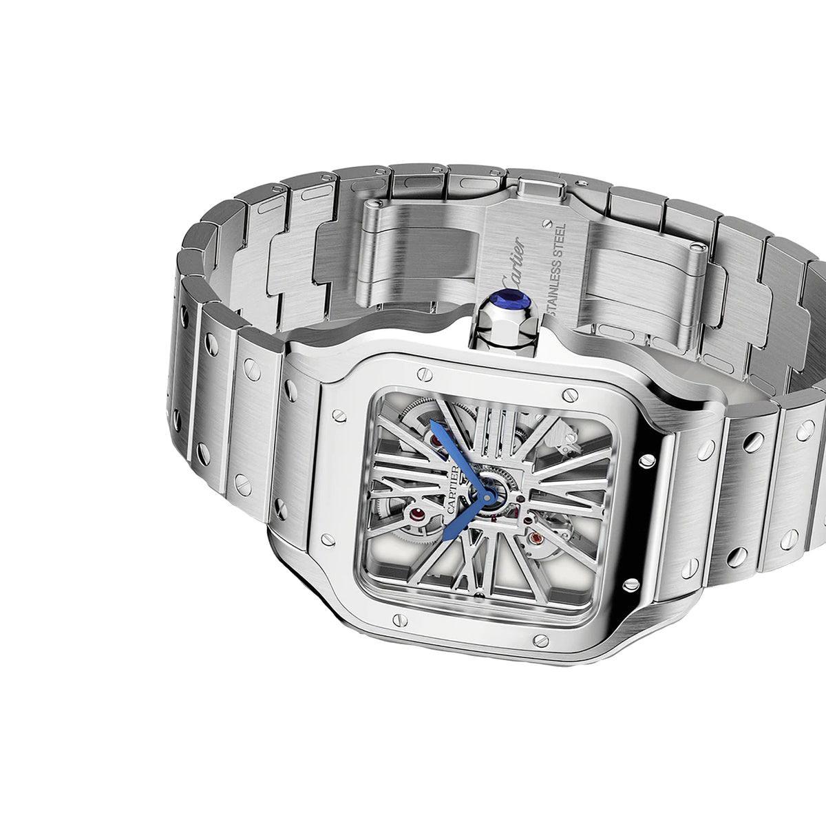 Cartier Santos de Cartier Skeleton Large Model