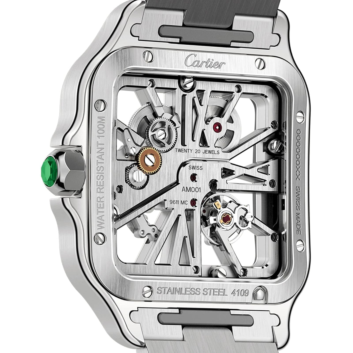 Cartier Santos de Cartier Skeleton