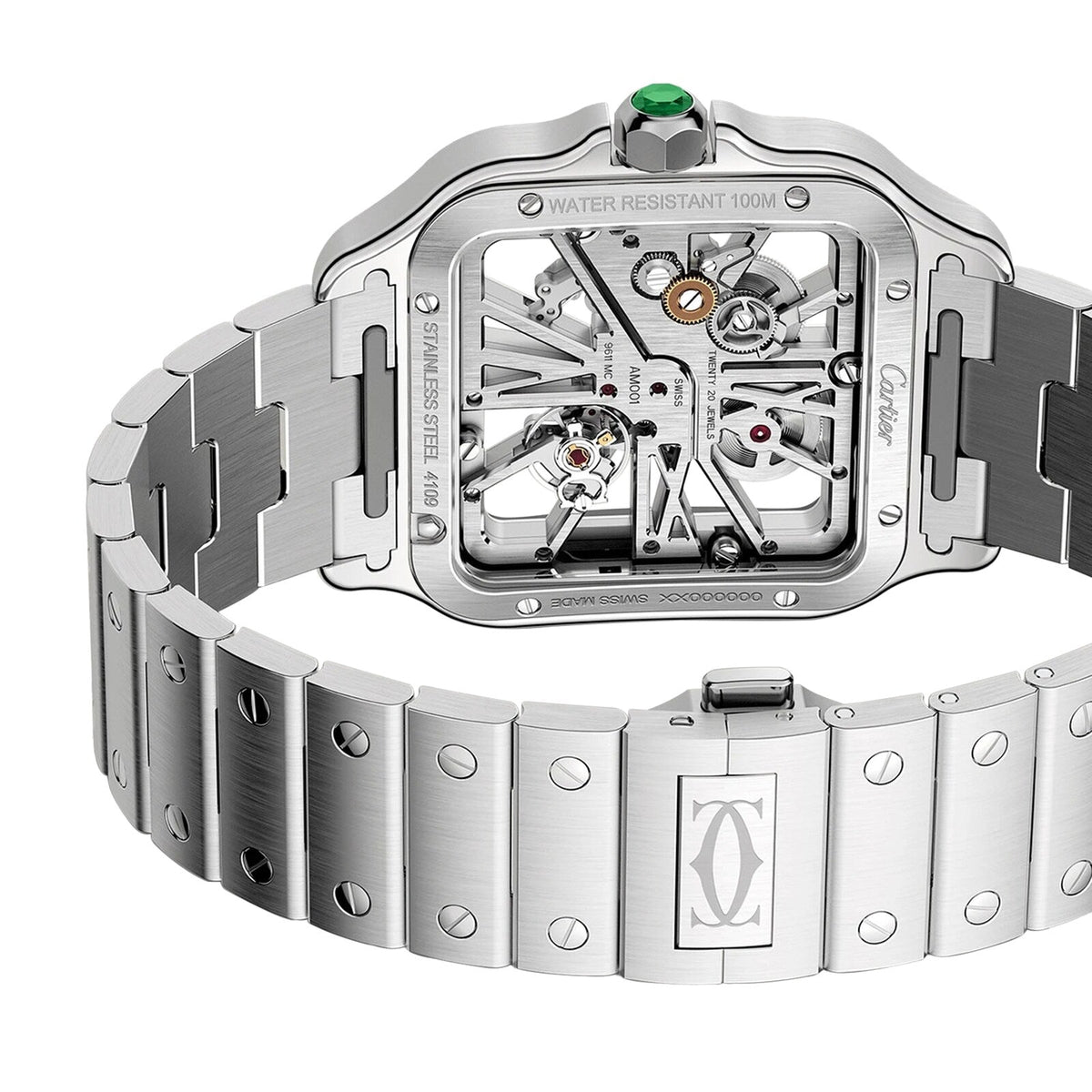 Cartier Santos de Cartier Skeleton