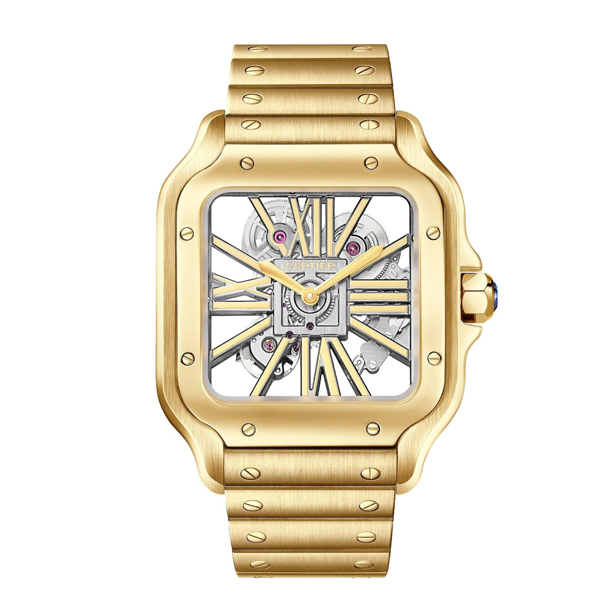 Cartier Santos de Cartier Skeleton