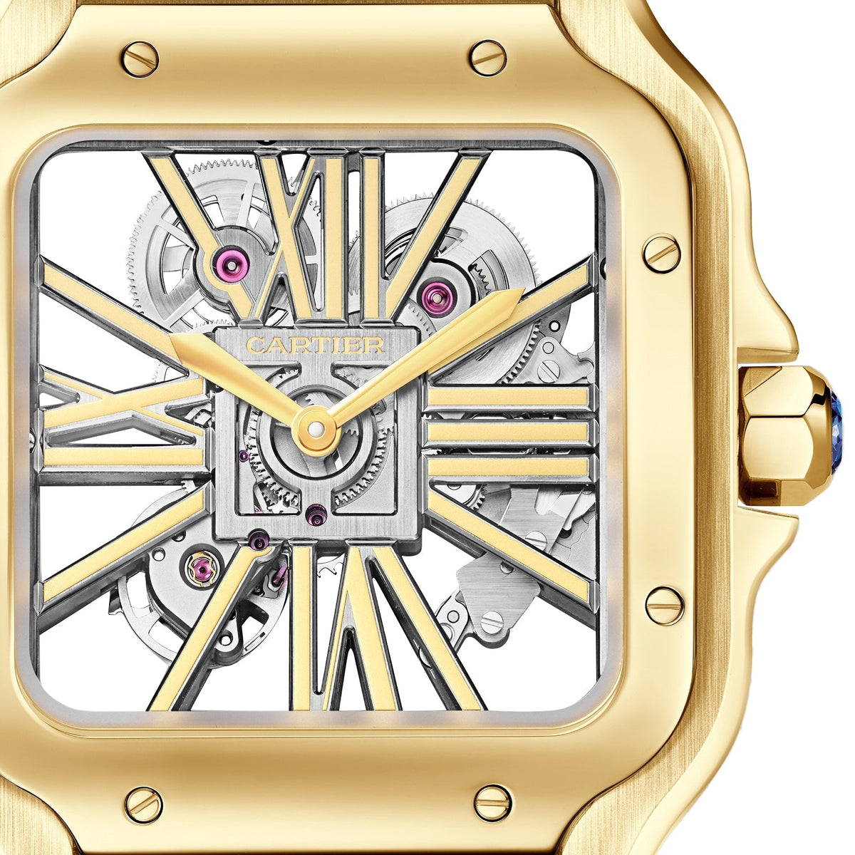 Cartier Santos de Cartier Skeleton
