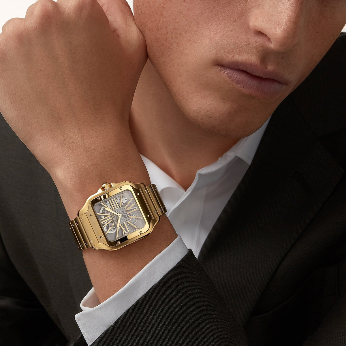 Cartier Santos de Cartier Skeleton