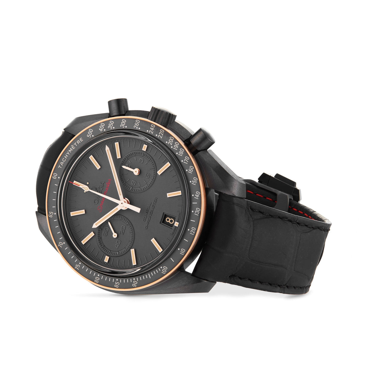 Omega Speedmaster Dark Side Of The Moon Sedna Black