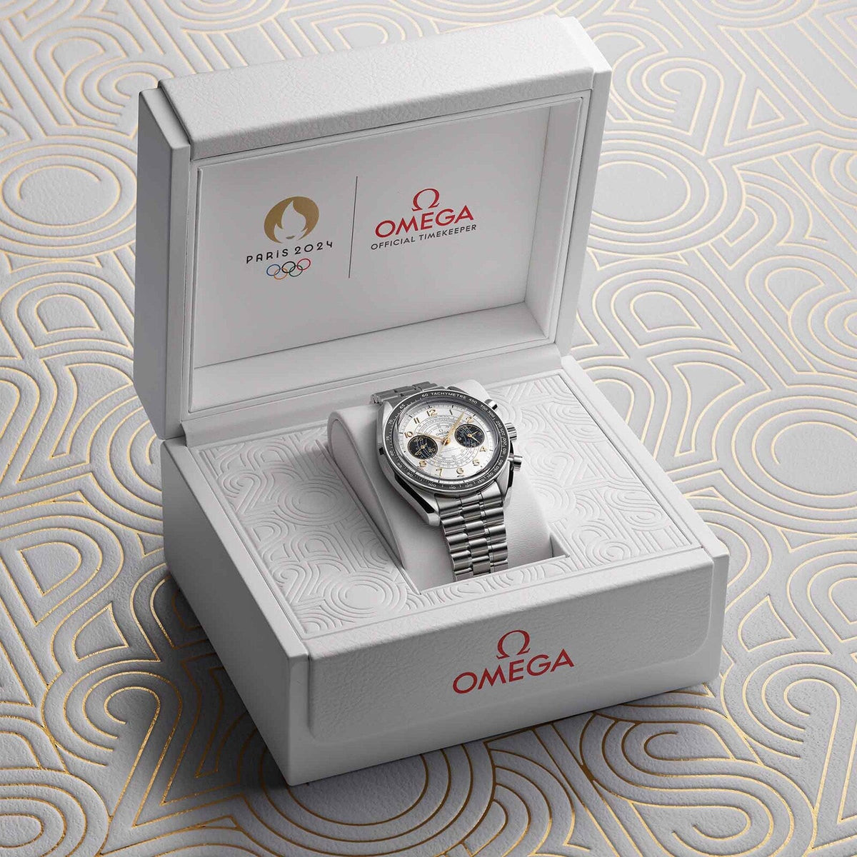 Omega Speedmaster Chronoscope Paris 2024 Olympics