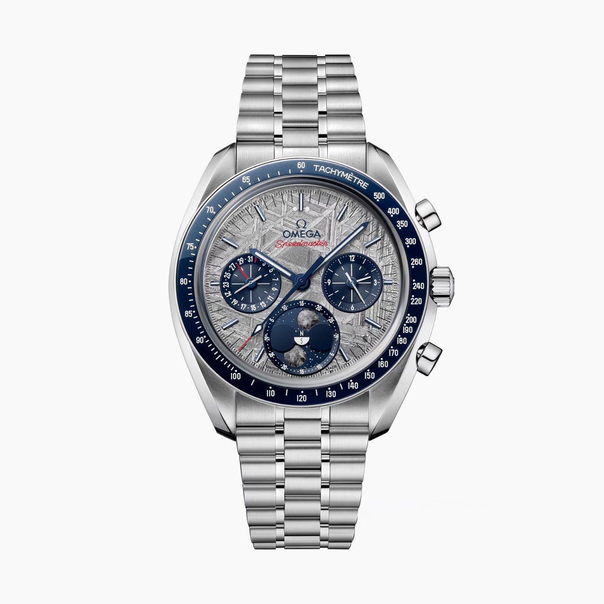 Omega Speedmaster Moonphase Meteorite