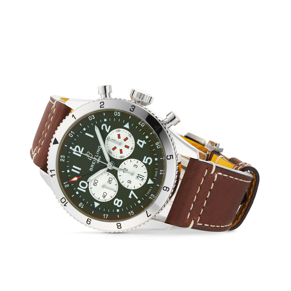 Breitling Super AVI B04 Chronograph GMT 46 Curtiss Warhawk