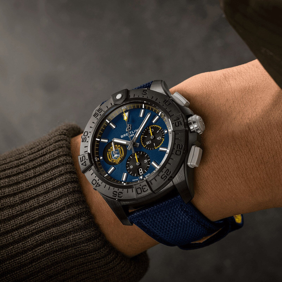 Breitling Avenger B01 Chronograph 44 Night Mission US Naval Academy