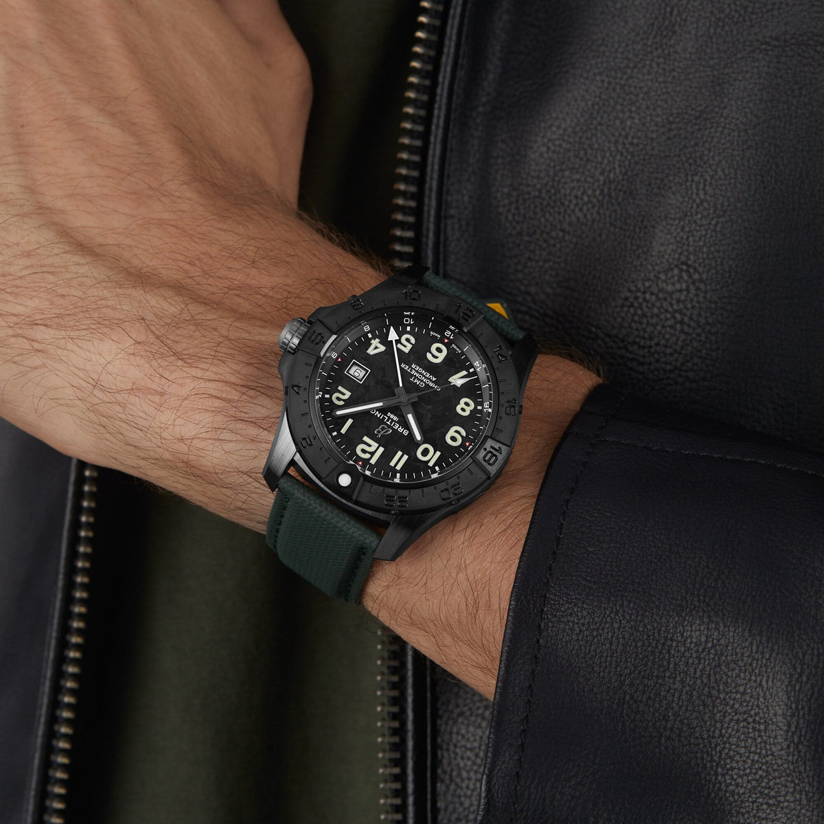 Breitling Avenger Automatic GMT 44 Night Mission