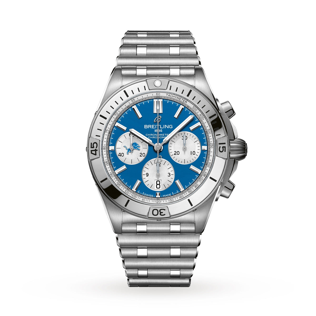 Breitling Chronomat B01 42 NFL Detroit Lions Edition