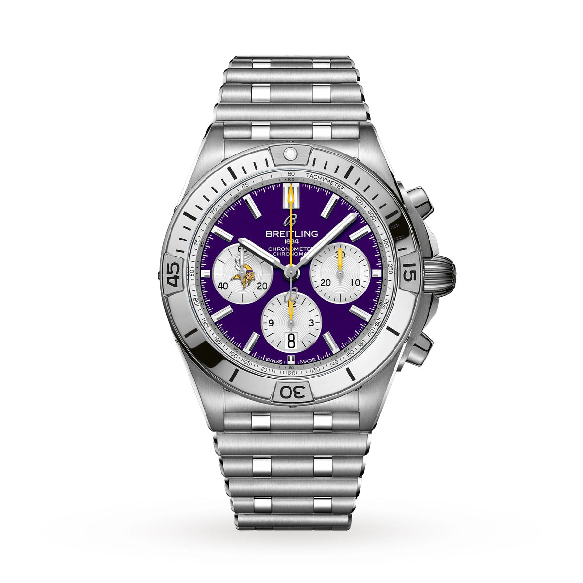 Breitling Chronomat B01 42 NFL Minnesota Vikings Edition