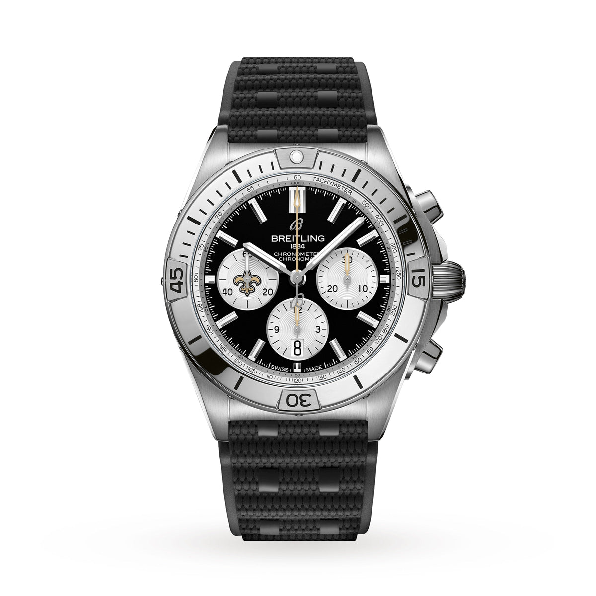 Breitling Chronomat B01 42 NFL New Orleans Saints Edition